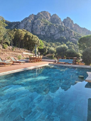 Appartement Jardin et Piscine Les anges du maquis location Corse-du-Sud